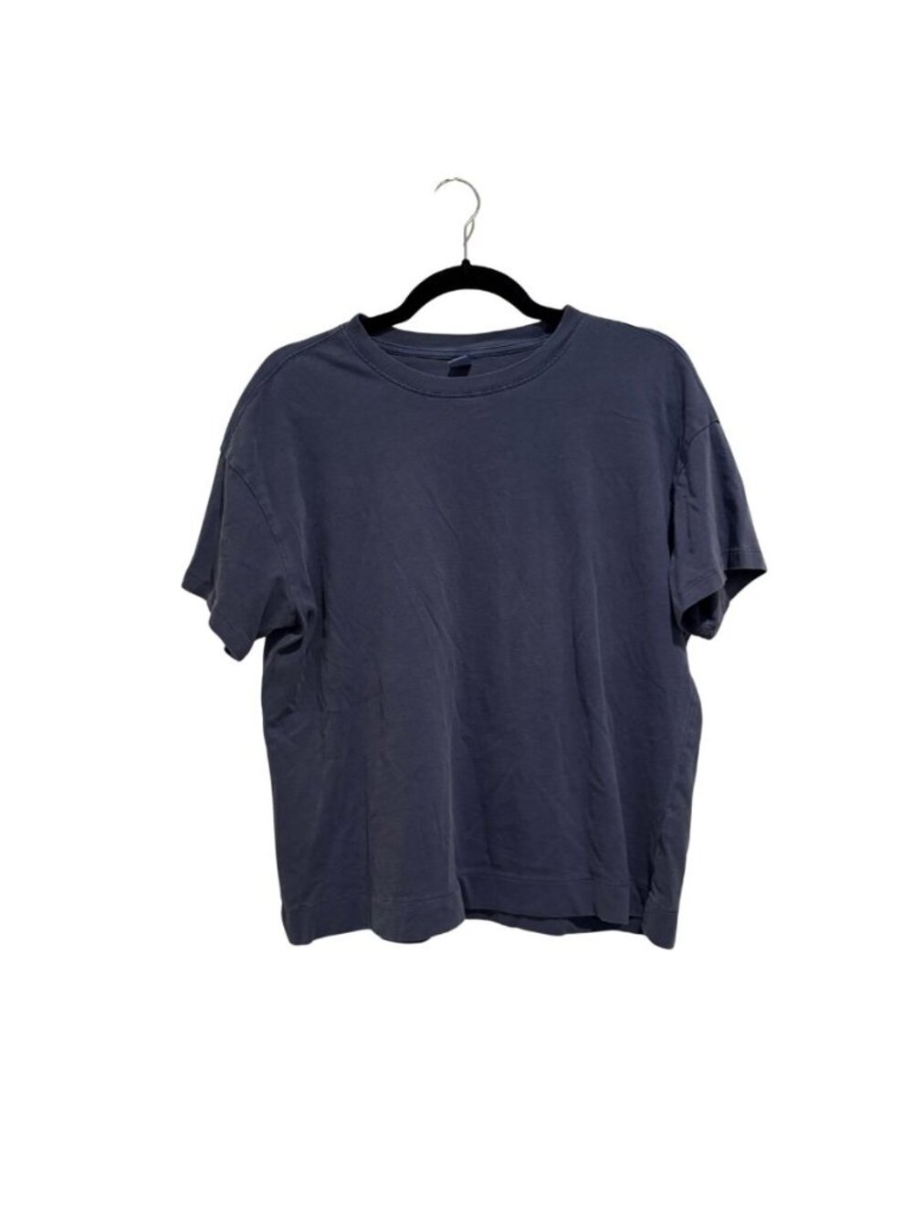 Old Navy Gray Blue Crew Neck Tee Medium